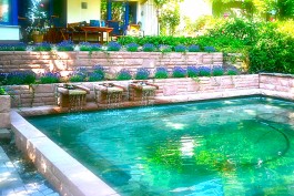 Gilbert Gartengestaltung - Garten mit Wasserspiel 