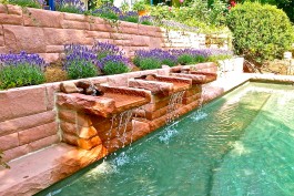 Gilbert Gartengestaltung - Garten mit Wasserspiel 