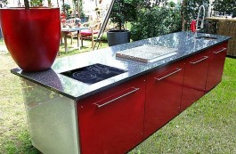 Gilbert Gartengestaltung - Gartenküche FloraCina